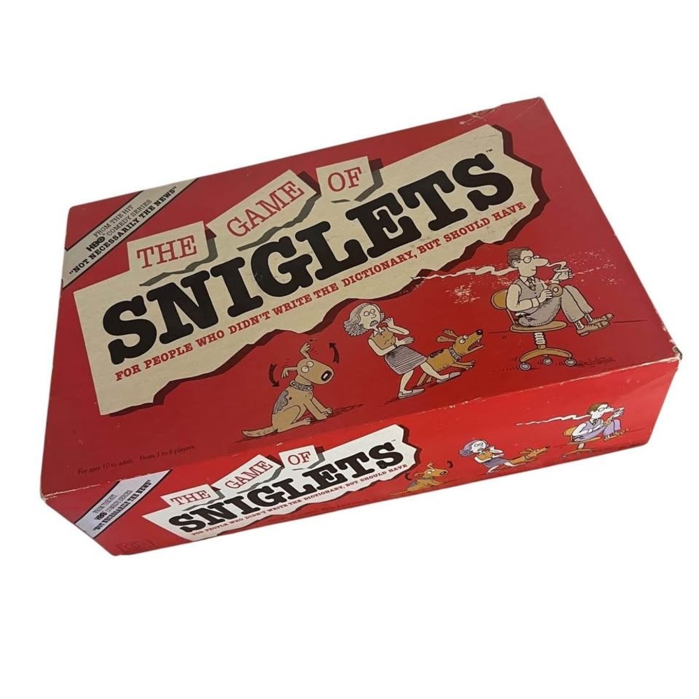 The Game of Sniglets HBO Comedy Series Not Necessarily The News 1990 COMPLETE